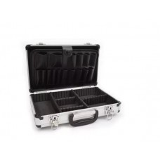 20050 - MALETA DE ALUMINIO PEQUENA P/ FERRAMENTAS 395X242X090 PRATA FERTAK