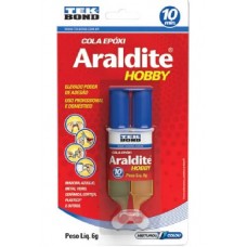 20118 - ARALDITE HOBBY 6G 10 MIN TIPO SERINGA TEKBOND