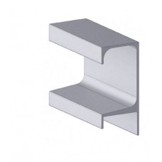 19908 - PERFIL PUXADOR 3MT 15MM INOX COM/SEM TAMPINHA GAP 9547