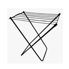 20014 - VARAL PORTATIL DE CHAO 80CM X 50CM X 80CM ACO PRETO MAXEB 7001