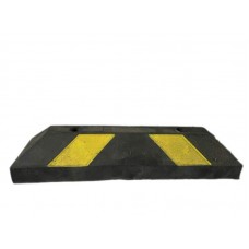 15693 - BATE RODAS LIMITADOR PARA VAGA DE ESTACIONAMENTO PRETO/AMARELO 55CM
