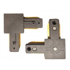 19982 - SPOT CONECTOR DE EMENDA L PARA PERFIL PRETO 