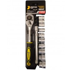 20692 - JOGO DE SOQUETES C/ CATRACA  3/8