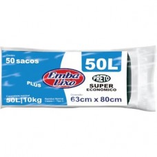 20290 - SACO DE LIXO PLUS ECONOMICO 50L C/50UN EMBALIXO