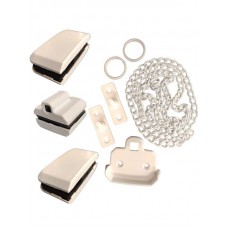 20769 - KIT 07 AL JANELA BASCULANTE VIDRO/ALVENARIA C/CORRENTE GRANDE BRANCO LINHA CAPA