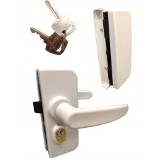 20851 - KIT MAÇANETA E CONTRA VIDRO/VIDRO DIREITO BRANCO AL 1510/11D