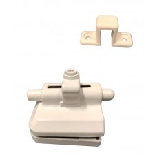 20765 - KIT 04 AL JANELA DE CORRER 2 FOLHAS BRANCO LINHA CAPA 