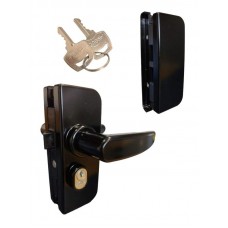 20854 - KIT MAÇANETA E CONTRA VIDRO/VIDRO LADO ESQUERDO PRETO AL 1510/11E