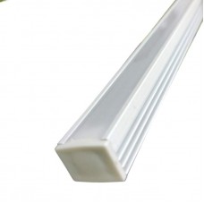 20891 - PERFIL DE SOBREPOR 2MT BRANCO PARA FITA DE LED 17MM X 12MM
