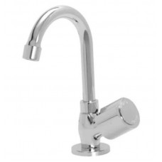 18489 - TORNEIRA PARA COZINHA PIA 1169 C40 BICA MÓVEL DE MESA COM 1/4 DE VOLTA CROMADA ALPHA