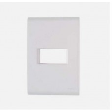 19246 - PLACA 4X2 LIZ 1 TECLA HORIZONTAL BRANCA TRAMONTINA 57106/004