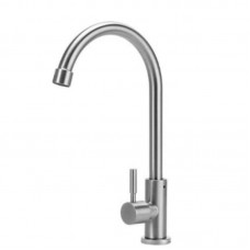 19260 - TORNEIRA PARA COZINHA PIA EM AÇO INOX 304 DE MESA COM 1/4 DE VOLTA D'KITCHEN 