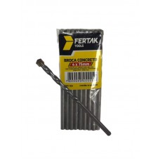 20349 - BROCA VÍDEA CONCRETO 4MM PACOTE COM 10 PEÇAS FERTAK