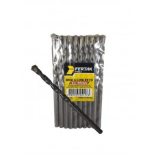 20351 - BROCA VIDEA CONCRETO   6,0MM 10PC FERTAK