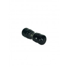 20792 - PUXADOR 25MM DIAMETRO PRETO AL 1629B