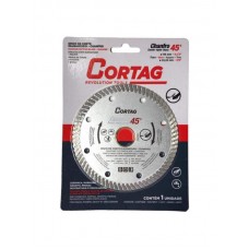 20873 - DISCO DIAMANTADO 115X22 SECO SEGMENTADO TURBO CHANFRO 45° CORTAG