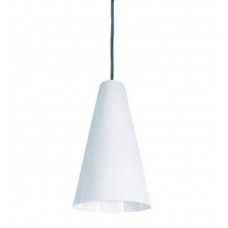 20908 - LUMINARIA PENDENTE CONICO BRANCO B030