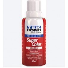 20959 - CORANTE LIQUIDO 50ML VERMELHO TEKBOND