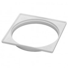 21001 - PORTA GRELHA QUADRADO 10CM BRANCO PARA GRELHA QUADRADA GRAP 2502