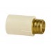 CPVC CONECTOR DE TRANSIÇÃO ROSCA MACHO DN 22MM X 1/2