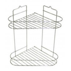 21225 - SUPORTE PARA SHAMPOO 2 ANDARES CROMADO CSK 8102