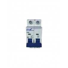 21262 - DISJUNTOR BIPOLAR DIN 40A CURVA C JNG 12092