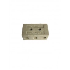 21574 - CONECTOR PORCELANA 16MM TRIPOLAR 30A 600V FERTAK