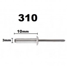 21673 - REBITE 310 ALUMINIO 1000PC WFA