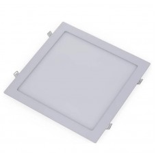 21687 - PLAFON PAINEL LED 18W 6K EMBUTIR 22 X 22CM BRANCO QUADRADO 