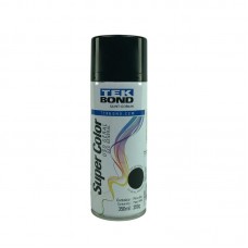 21924 - TINTA SPRAY PRETO FOSCO SUPER COLOR USO GERAL 350ML TEKBOND