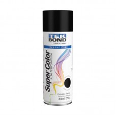 21937 - SPRAY ALTA TEMPERATURA 350ML PRETO BRILHANTE TEKBOND