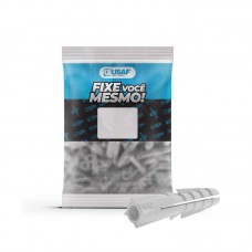 22140 - BUCHA+PARAFUSO SOLIDA  6 4,0X40 CINZA 10PC 234 USAF