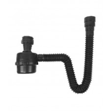 22232 - SIFÃO CORRUGADO PVC COM COPO PRETO 4X1 FERE REF. 7.02.417