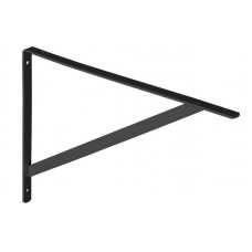 22350 - SUPORTE PRATELEIRA REFORÇADA 20CM PRETO 12PC OVERTIME