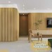 PAINEL RIPADO FLEX GOLD MDF COMUM CONCEPT ROBLE NATURAL 7 RIPAS 270CM X 35CM (9MM) BARRETO 0,945M²