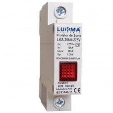 22674 - DPS DISPOSITIVO DE PROTEÇÃO CONTRA SURTOS 10-20KA LUKMA 62023