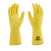 LUVA SAFETYTEX LÁTEX FORRADA MULTIUSO AMARELA TAMANHO G REF. 3010/9 LDI SAFETY C.A.: 42404