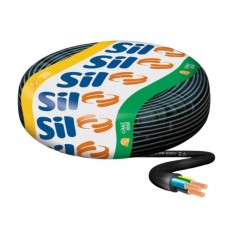 22824 - CABO PP SILFLEX 3 VIAS X 2,5MM SIL ROLO DE 100 METROS