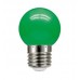 LÂMPADA LED BOLINHA 3W VERDE G45