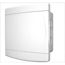 23030 - QUADRO DE DISTRIBUIÇÃO PARA 12 DISJUNTORES DIN COM PORTA BRANCA SEM BARRAMENTO TIGRE 33046995