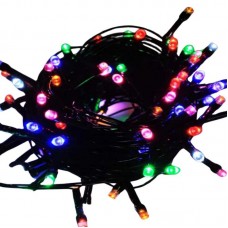 23151 - PISCA PISCA LED FIO PRETO ROLO 9 METROS COM 100LEDS 110V COLORIDO REF.DA-110VBC