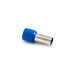 TERMINAL TUBULAR ILHÓS SIMPLES AZUL 16MM C12 ELETROKIT REF.E1612 CARTELA COM 20 PEÇAS