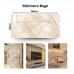 PLACA MÁRMORE 3D AUTOADESIVA PARA PAREDE COR BEGE 60CM X 30CM TOTAL 0,18M² 
