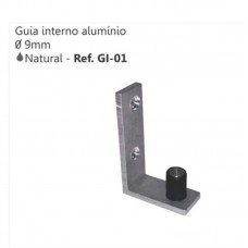 23196 - GUIA INTERNO DE ALUMINIO 9MM PERFIL GI01