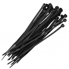 16118 - ABRAÇADEIRA DE NYLON 2,5 X 200MM PRETA PACOTE COM 100 PEÇAS EDA 9LN 