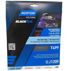 22-0695 - LIXA D'AGUA T499 GRÃO J1200 MICROFINA WATERPROOF SANDPAPER COM 25 UNIDADES NORTON
