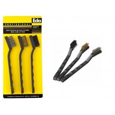 22-0076 - ESCOVA DE AÇO 3 PEÇAS EDA 8AG 