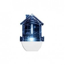 11-0383 - LUZ NOTURNA LED CASA 127V BRASFORT 8687