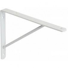 22-1073 - SUPORTE PRATELEIRA REFORÇADA 30CM BRANCO 12PC OVERTIME