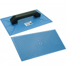 15083 - DESEMPENADEIRA PVC ESTRIADA 18X30 AZUL EMAVE